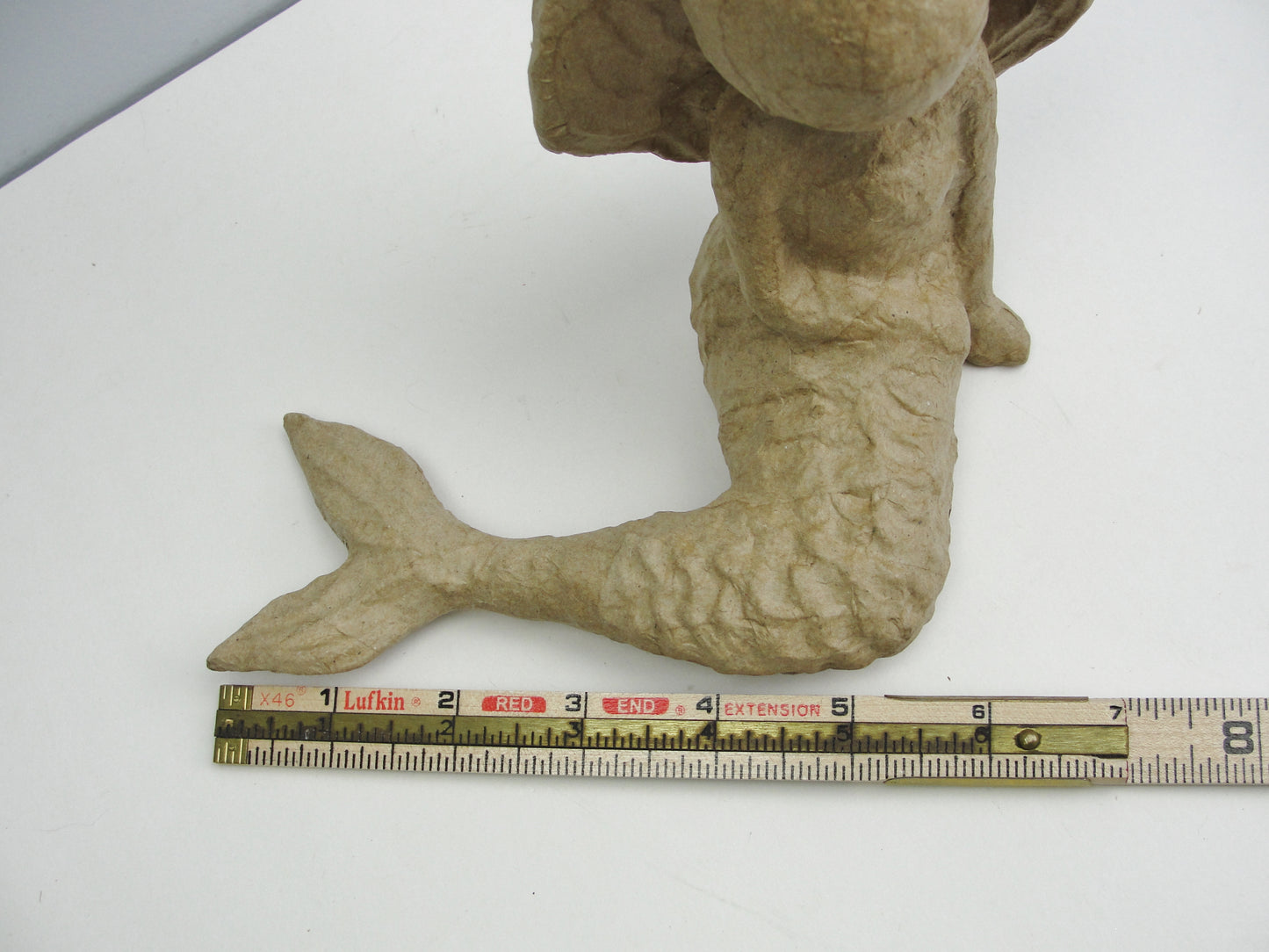 Paper mache mermaid