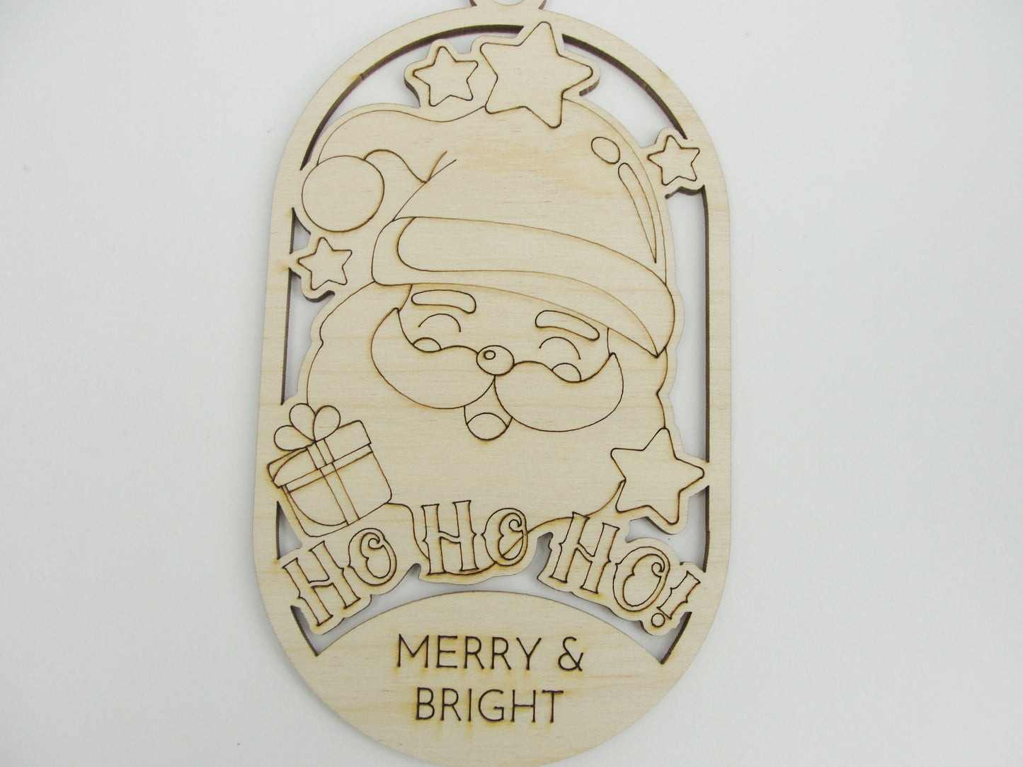 Ornament coloring kit with Crayola brand colored pencils