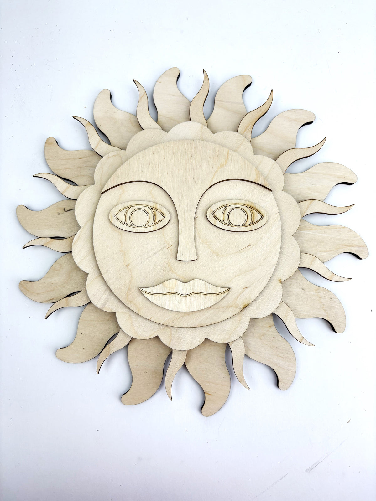 Festive inspired sun cutout DIY