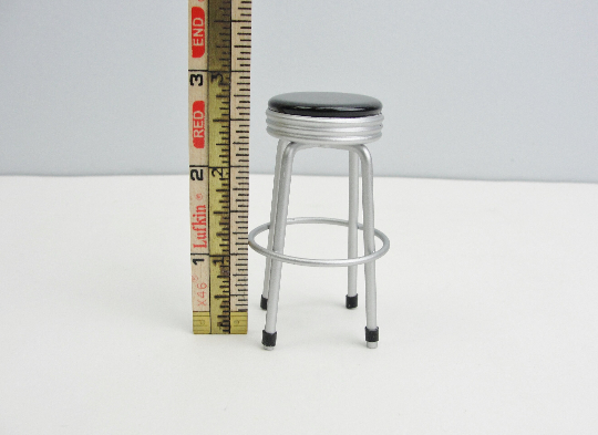 Dollhouse barstool or kitchen stool 1950s style
