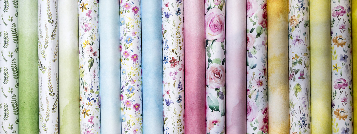 Bloom & Wild 6x6 scrapbook cardstock paper pad Craft Consortium