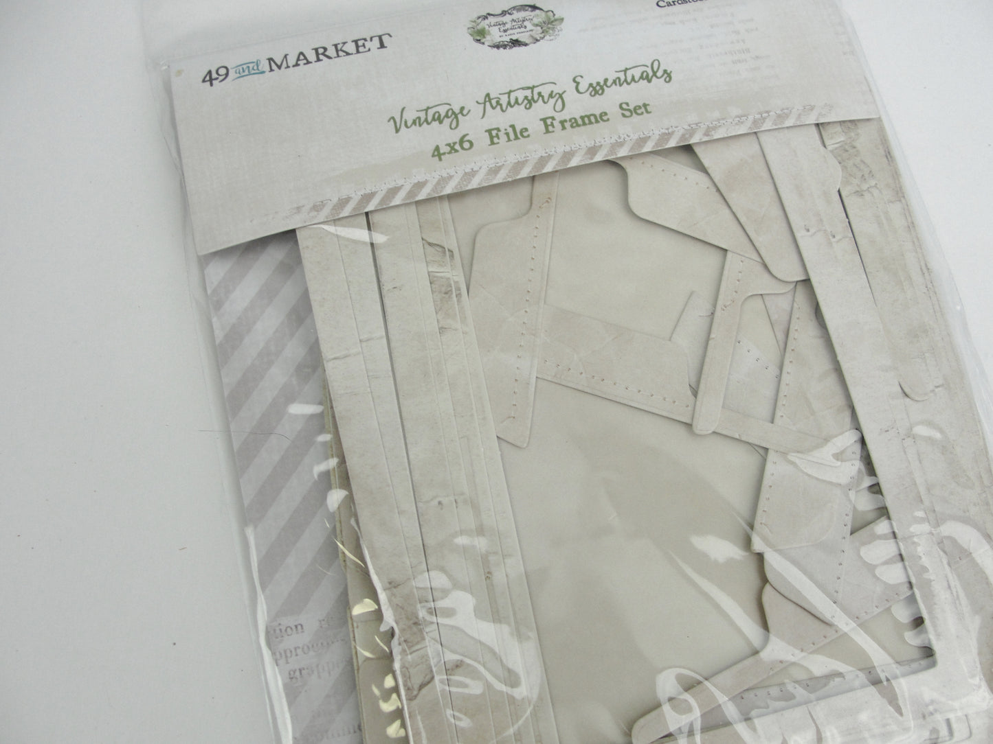 49 and Market cardstock frames for scrapbooking or journaling choose your size