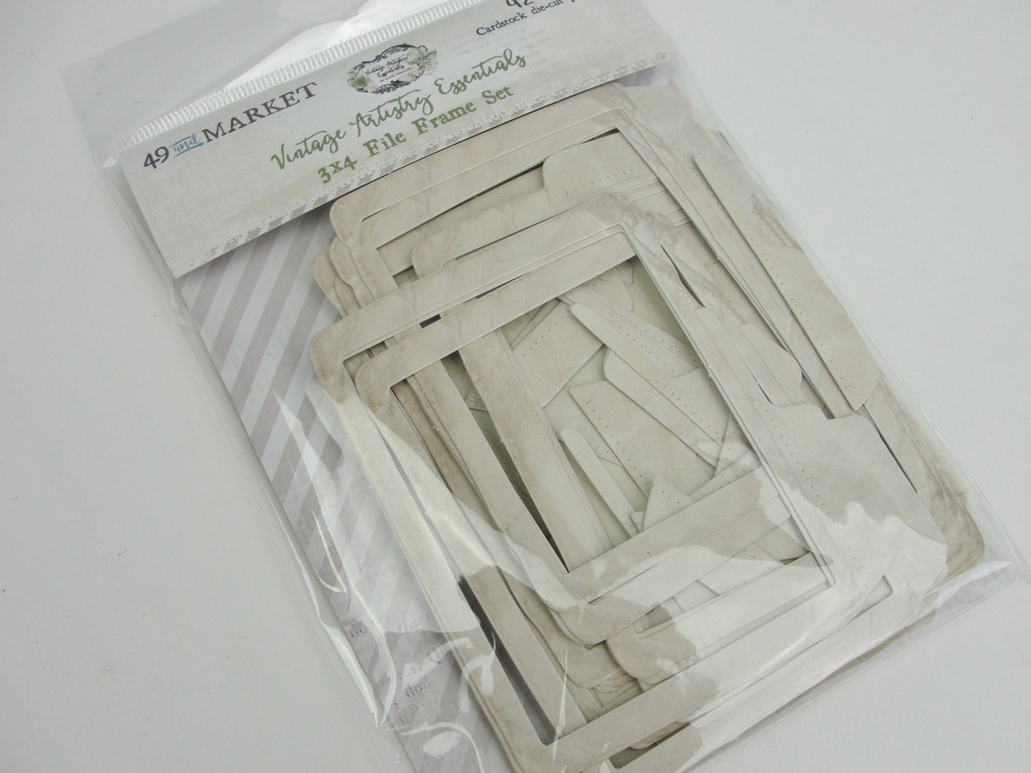 49 and Market cardstock frames for scrapbooking or journaling choose your size