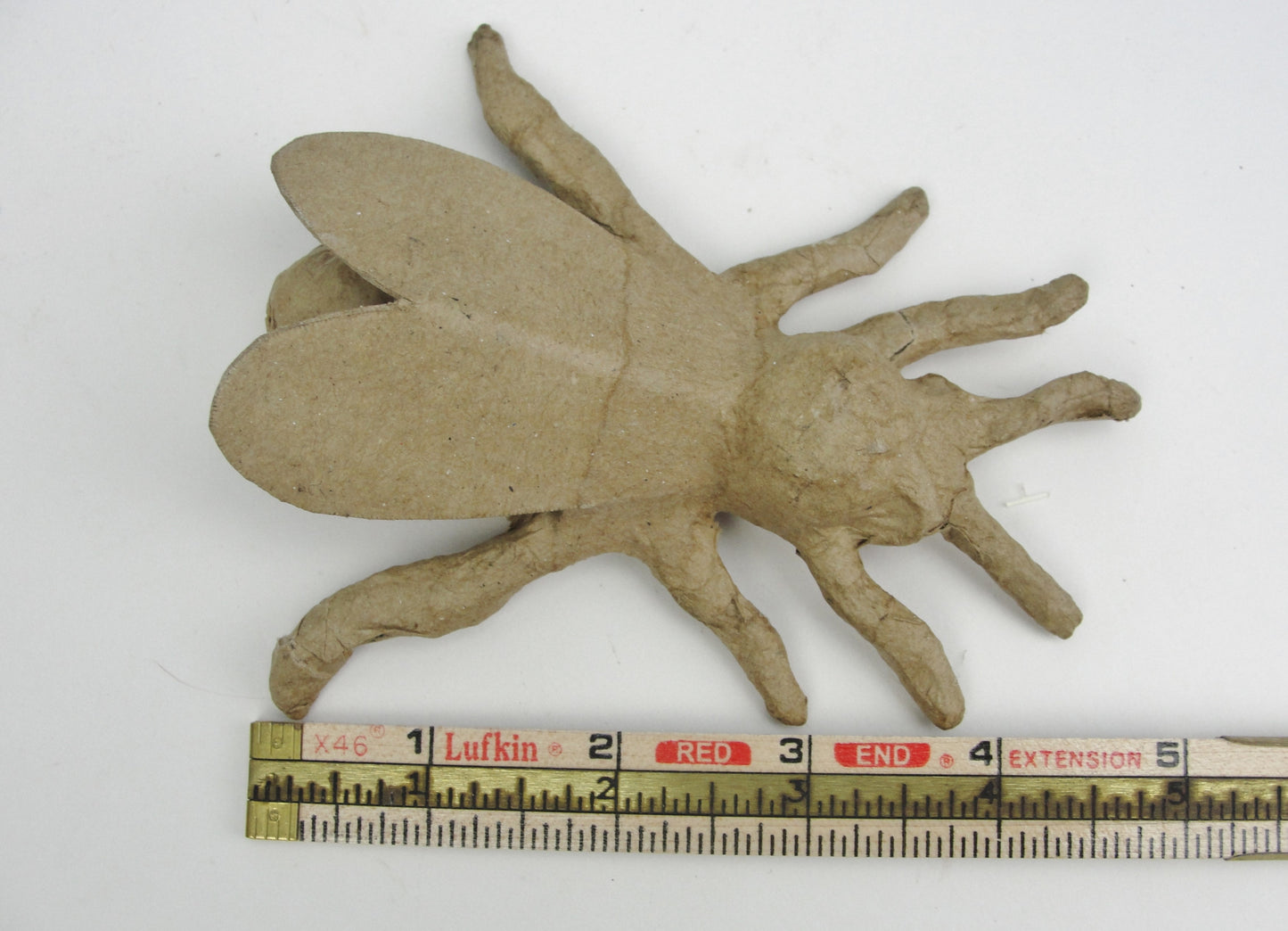 Oversized large paper mache bee