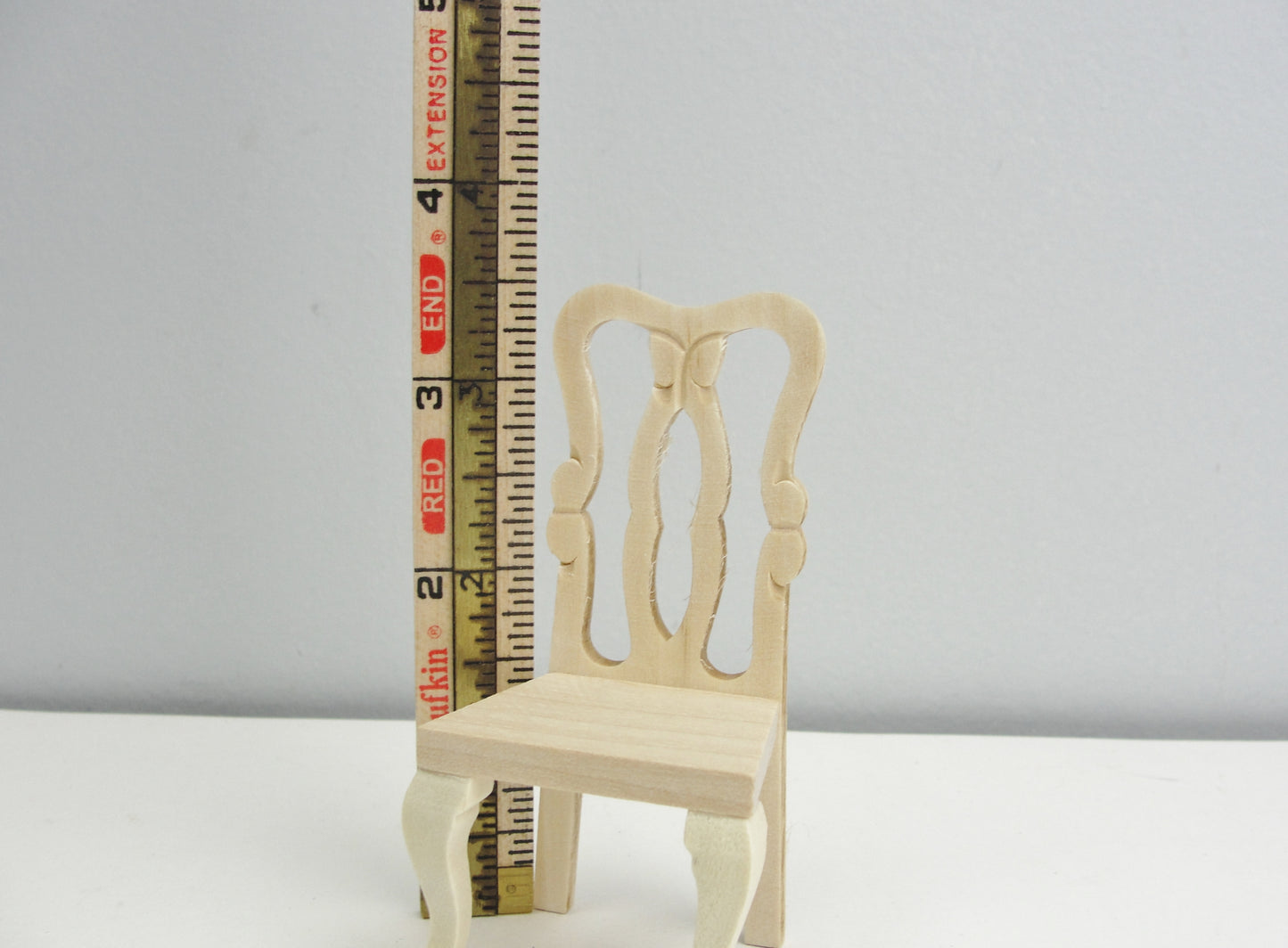 Dollhouse furniture classic back dining chair