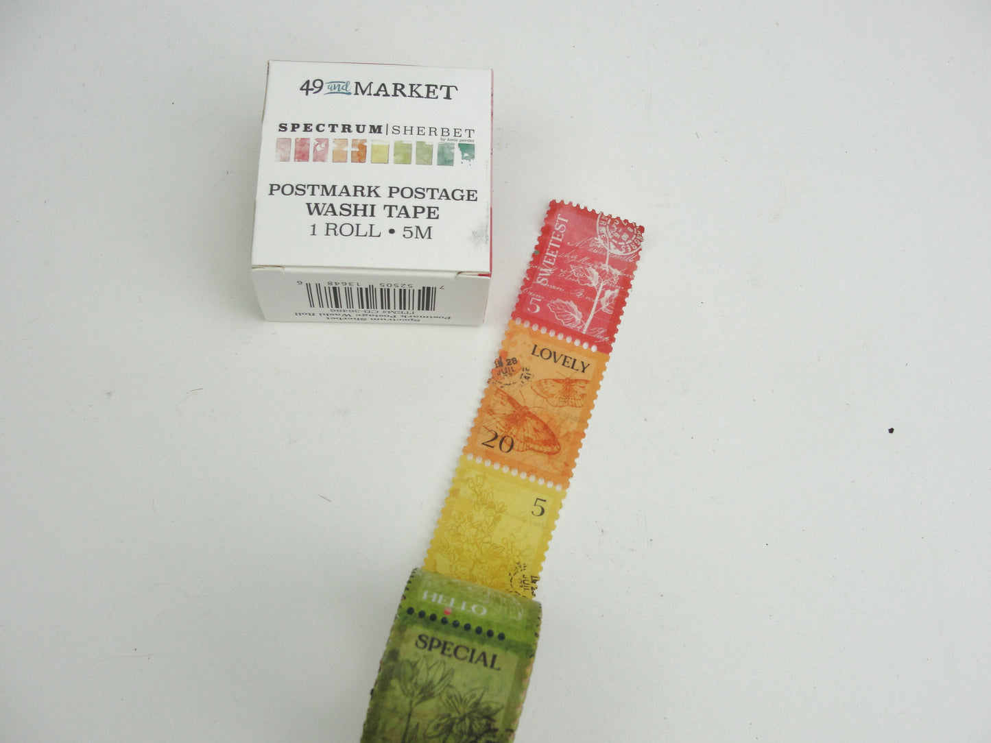 49 and Market Postage Stamp Washi Tape