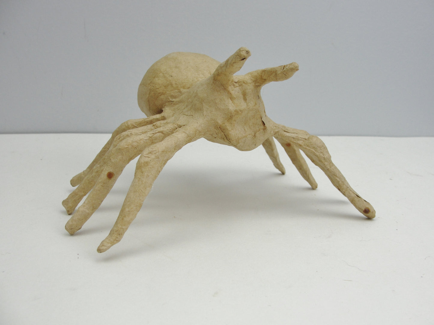 Oversized large paper mache spider