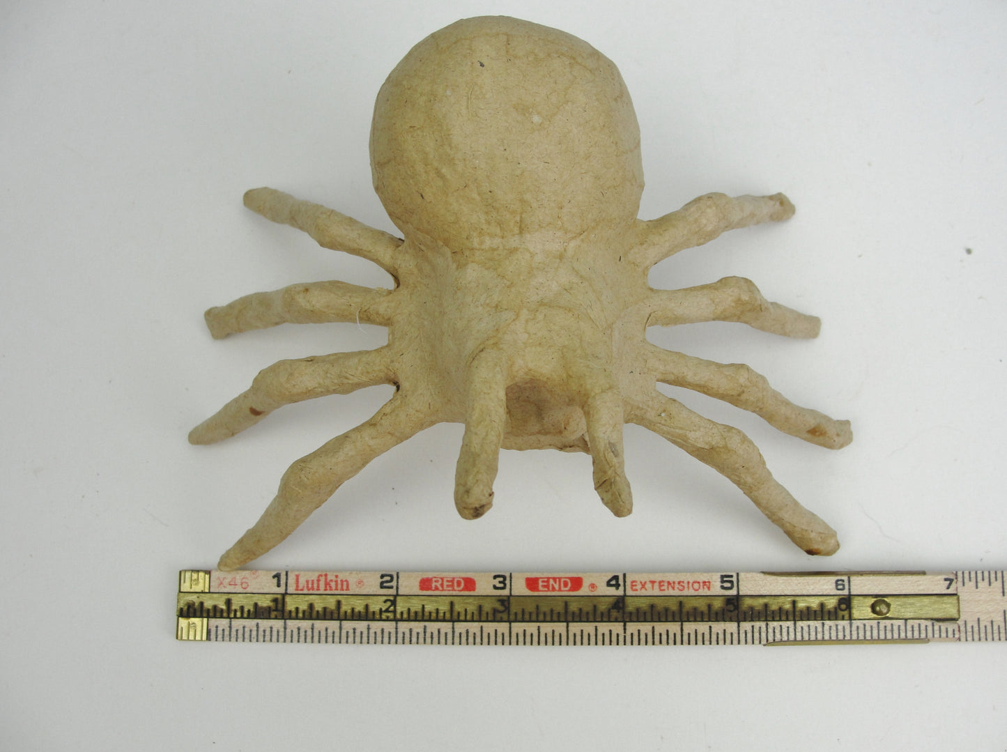 Oversized large paper mache spider
