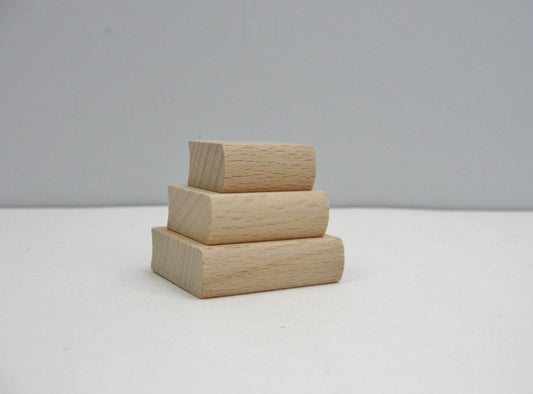 Miniature Wooden books choose your size