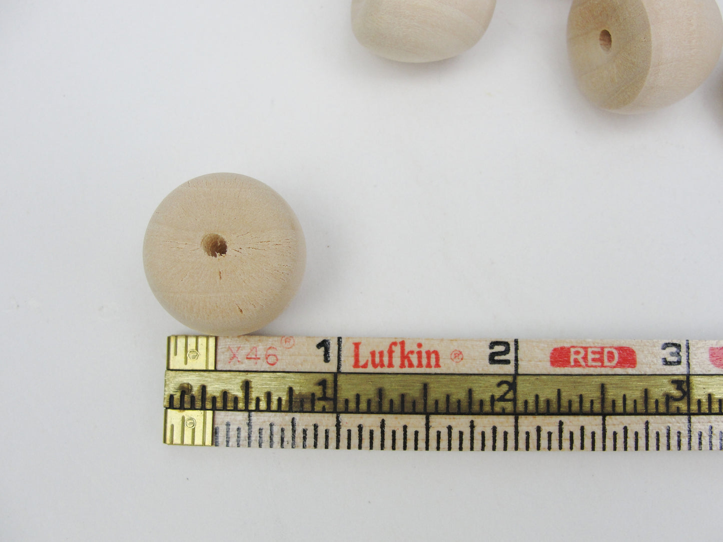Wooden mini apples or cherries set of 12