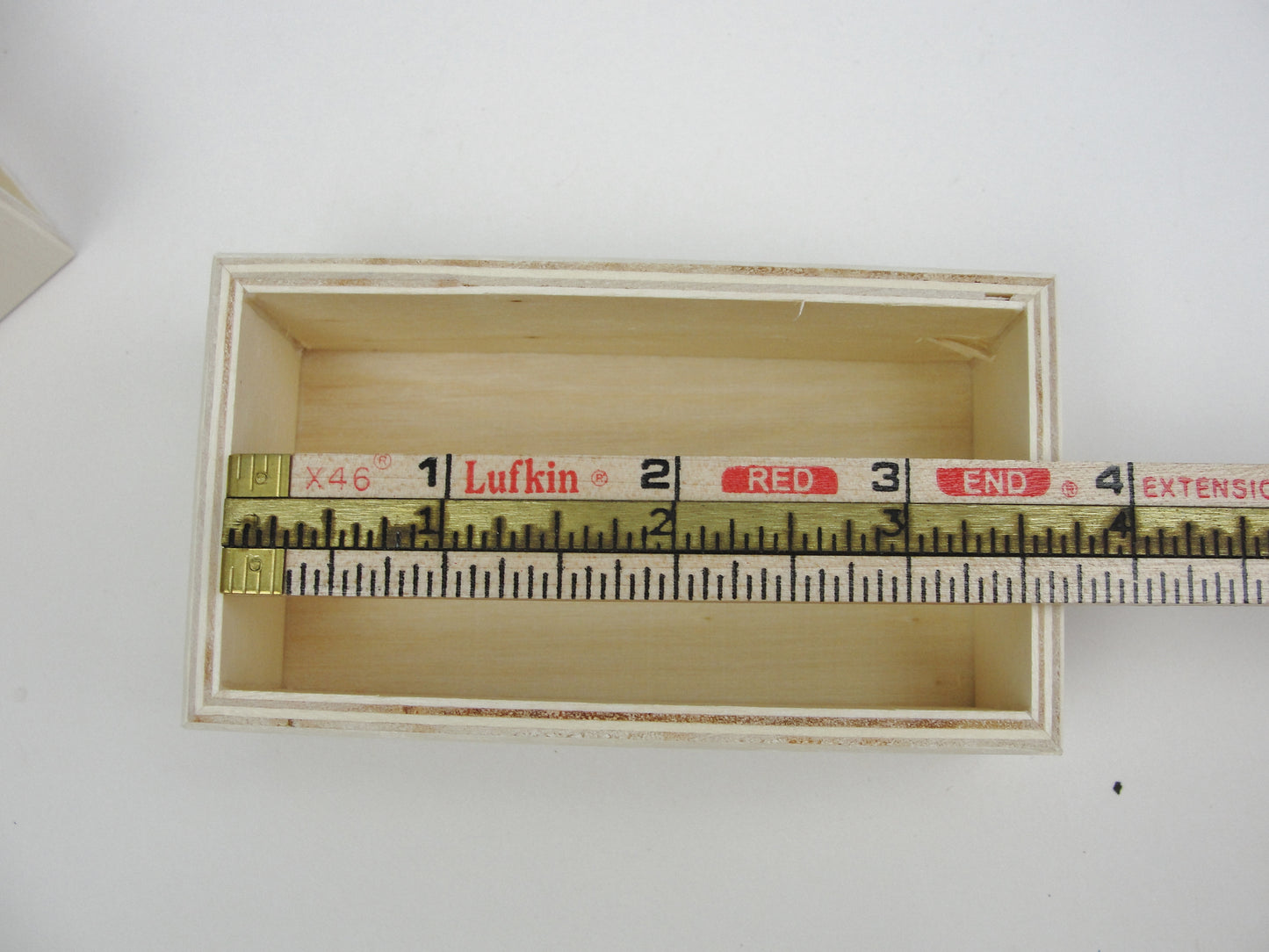 Unfinished wood oversized matchbox, sliding drawer box