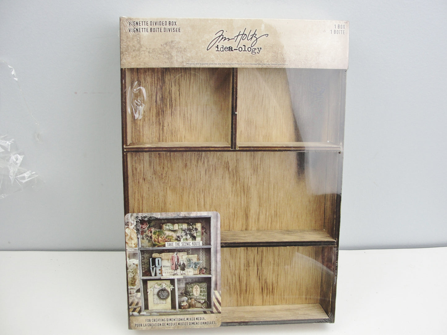 Tim Holtz Vignette divided box