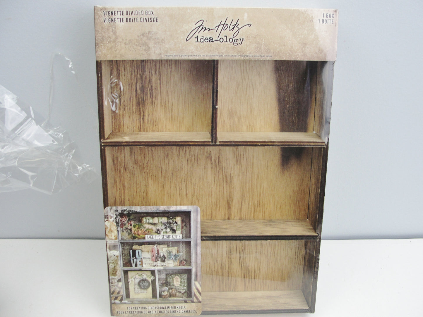 Tim Holtz Vignette divided box