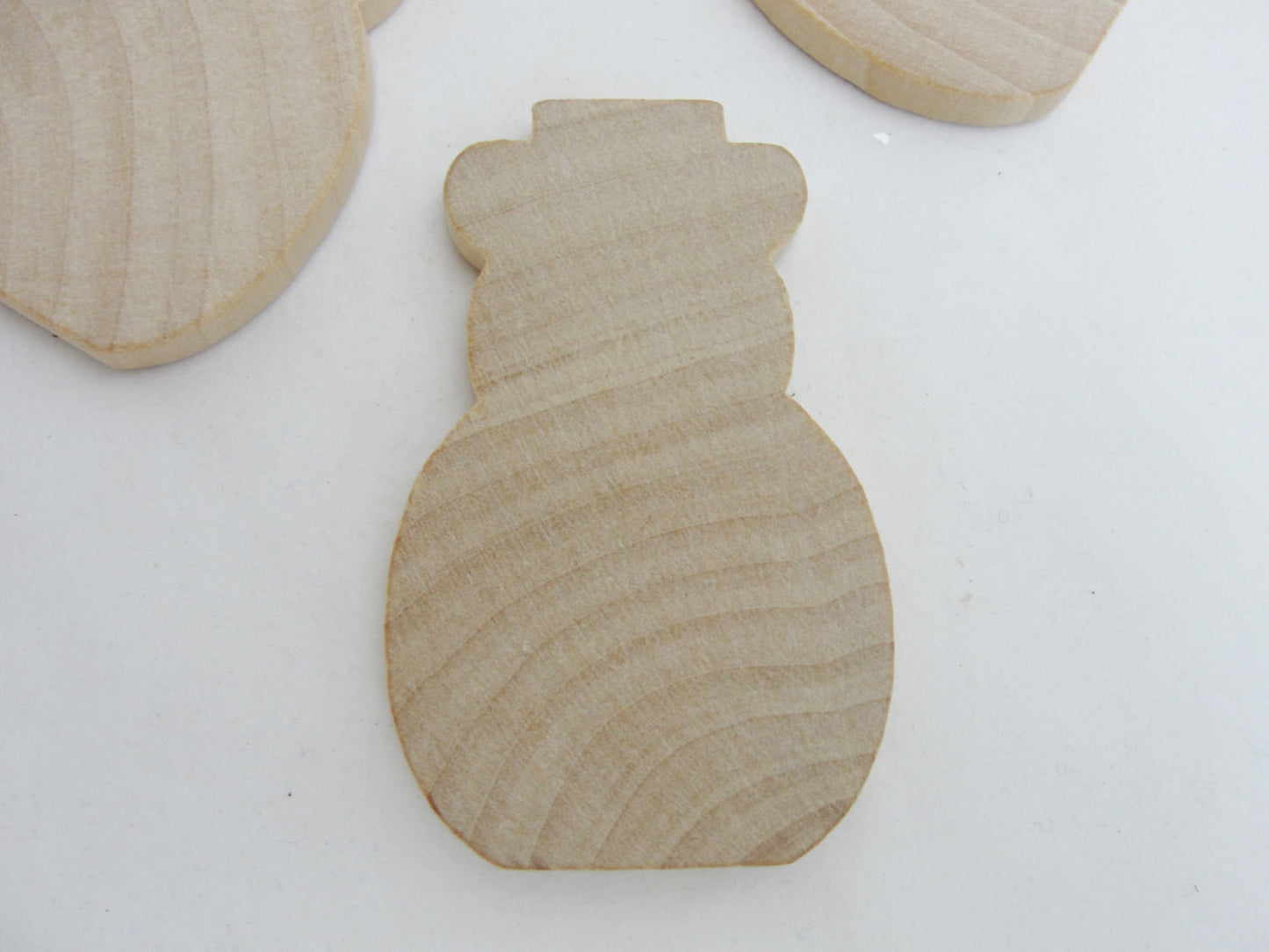 Snowman cutout 2 5/8" tall set of 6 - Wood parts - Craft Supply House