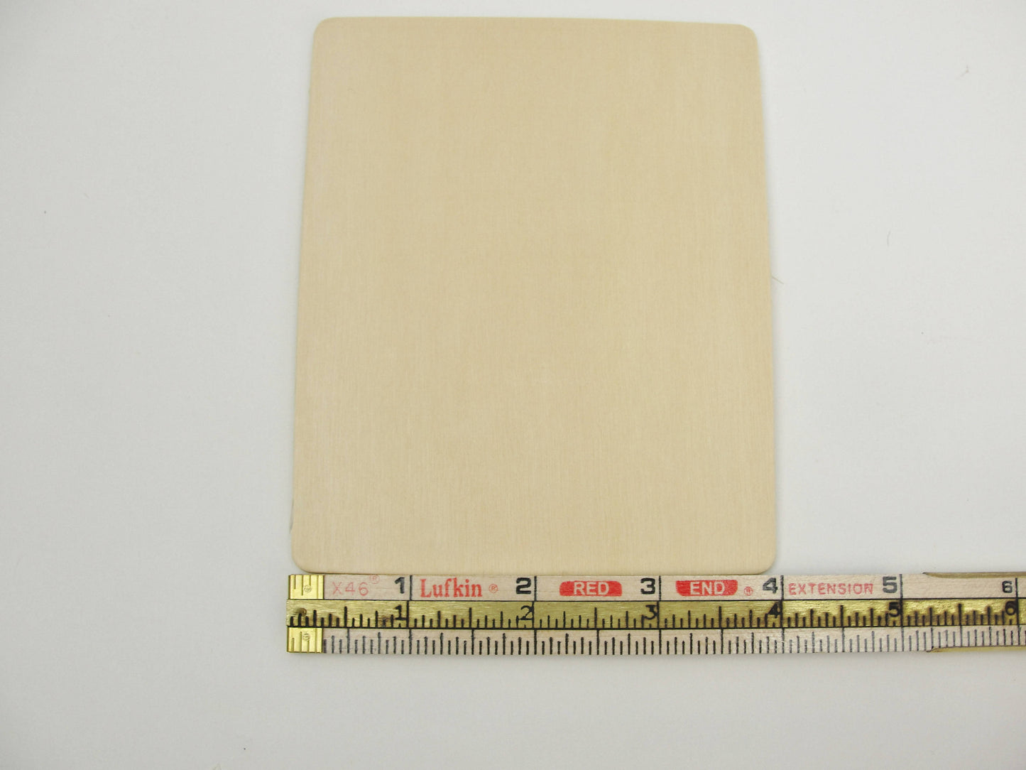 Wooden rectangles 5" x 4" set of 5 - Wood parts - Craft Supply House