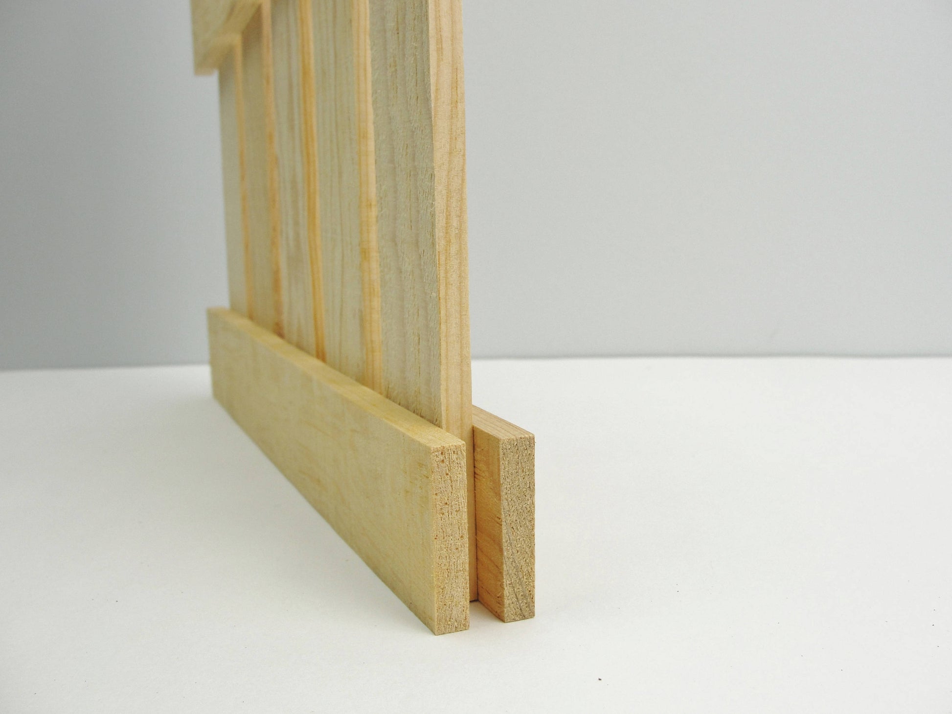 Rustic Wooden fence panel - Wood parts - Craft Supply House