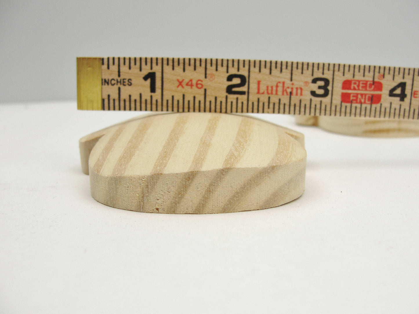 Puffy Snowman cutout unfinished diy 4 1/2" tall set of 3 - Wood parts - Craft Supply House