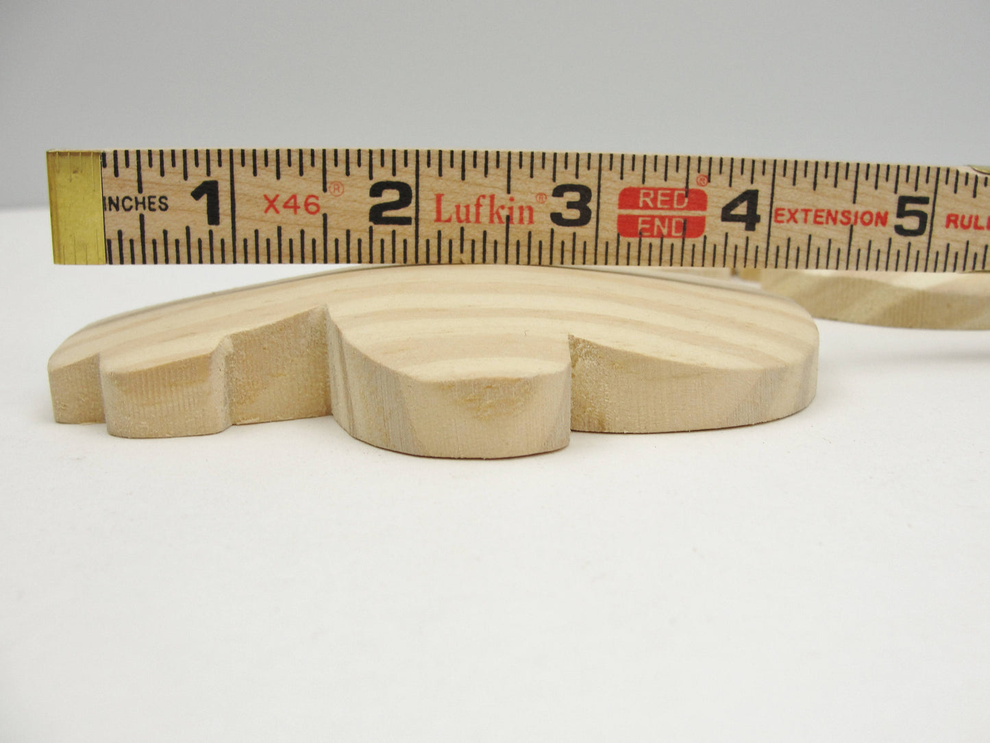 Puffy Snowman cutout unfinished diy 4 1/2" tall set of 3 - Wood parts - Craft Supply House