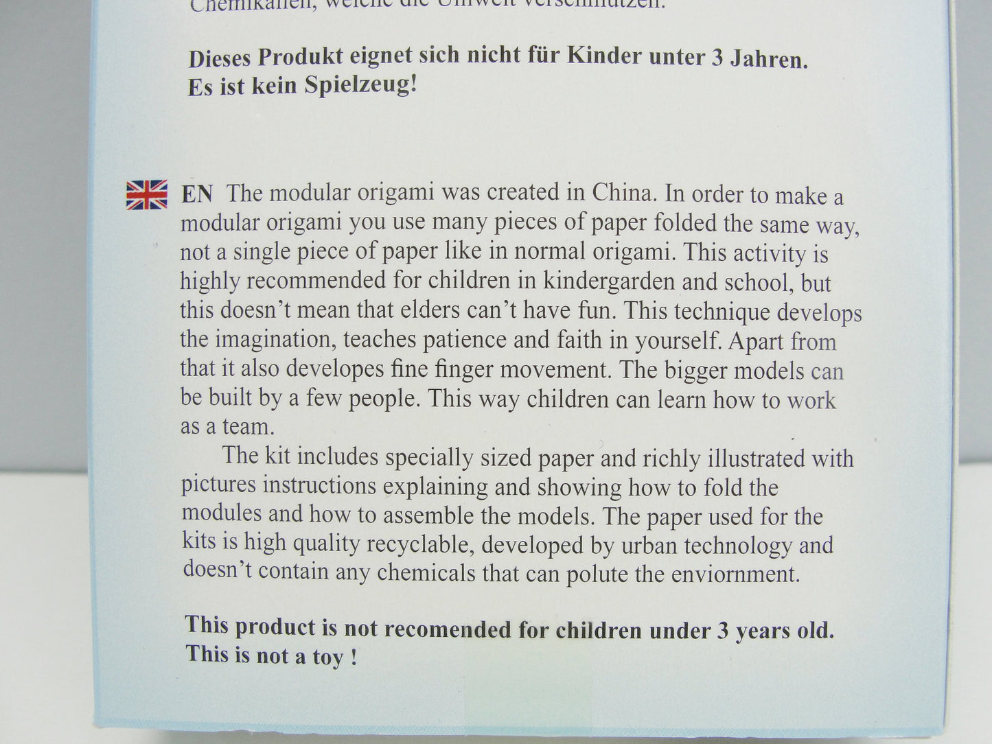 Modular Origami cat kit - General Crafts - Craft Supply House