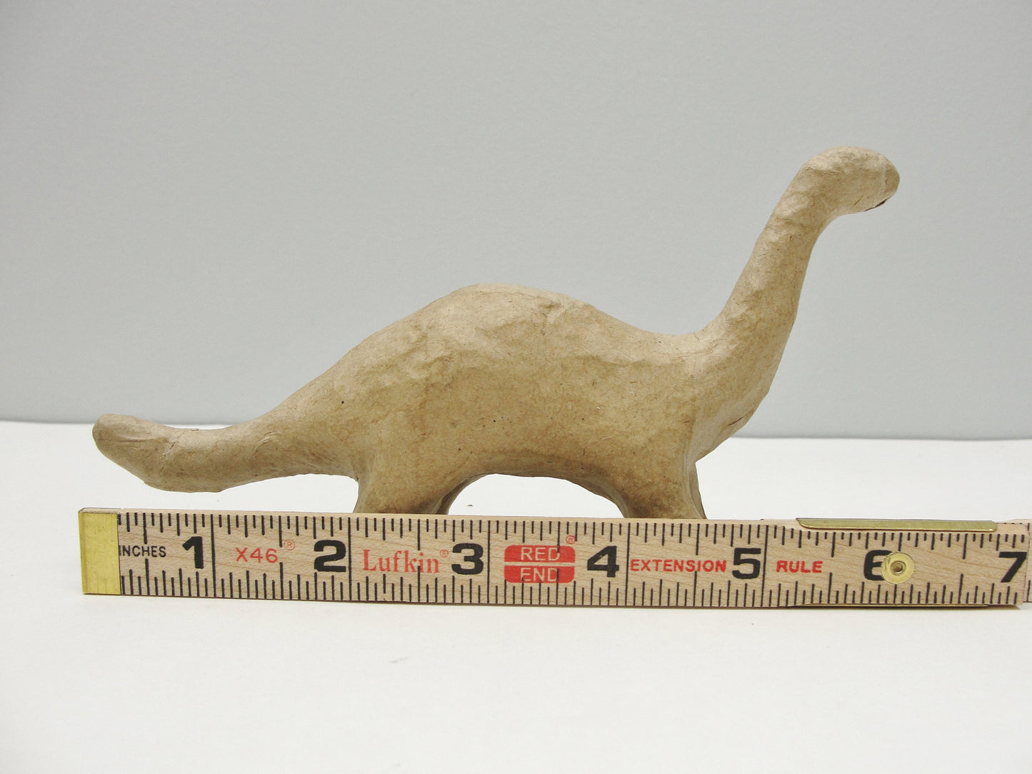 Small paper mache brontosaurus dinosaur - Paper Mache - Craft Supply House
