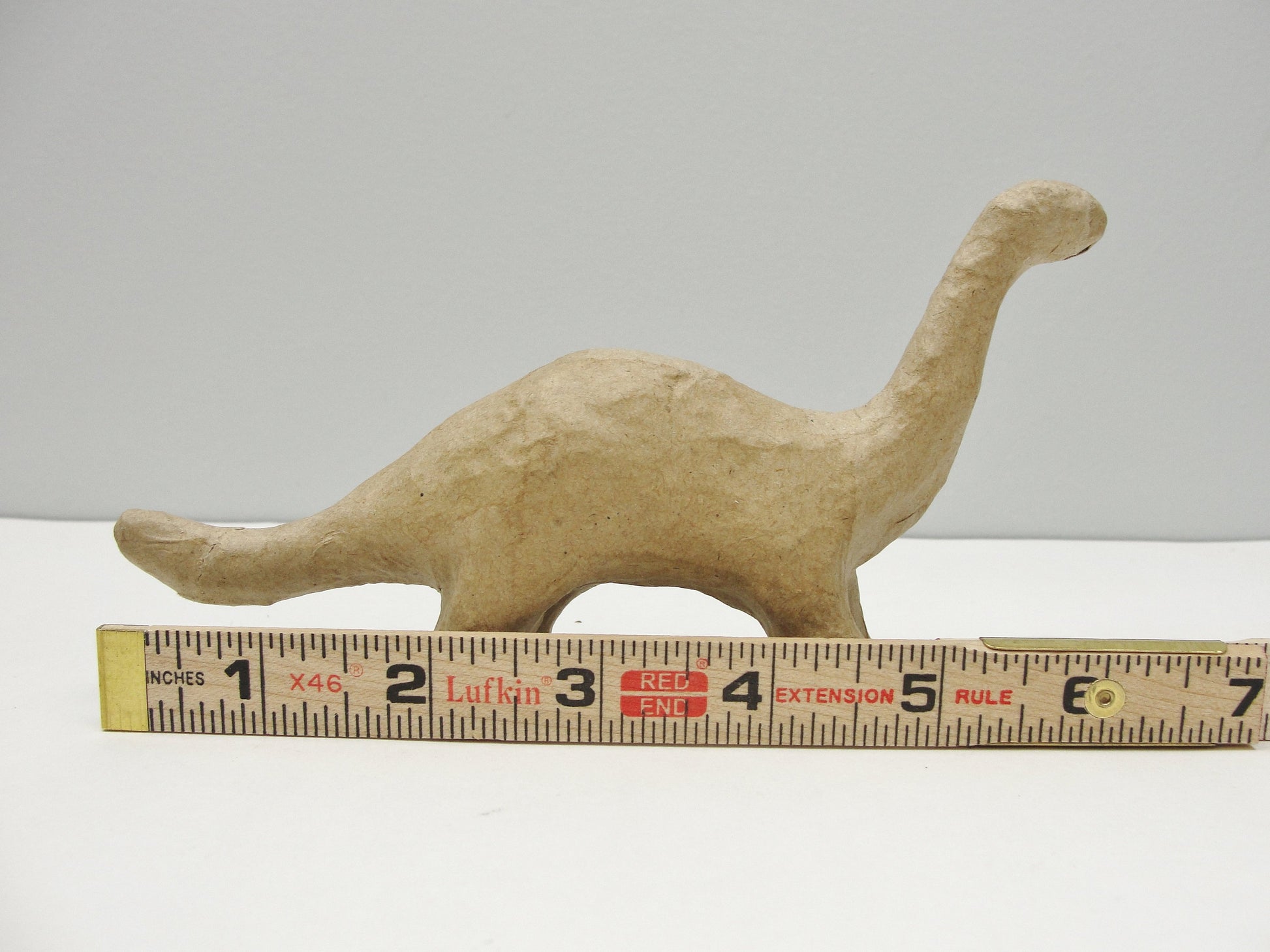 Small paper mache brontosaurus dinosaur - Paper Mache - Craft Supply House
