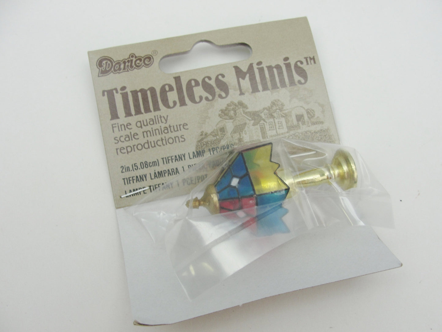 Dollhouse miniature tiffany lamp - Miniatures - Craft Supply House