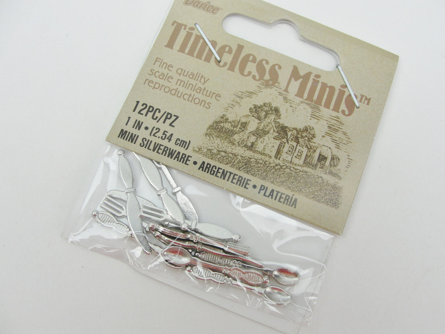 Dollhouse miniature silverware eating utensils - Miniatures - Craft Supply House