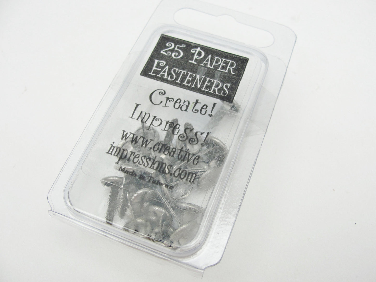 Brads screw head package of 25 - Mixed Media Art Supplies - Craft Supply House