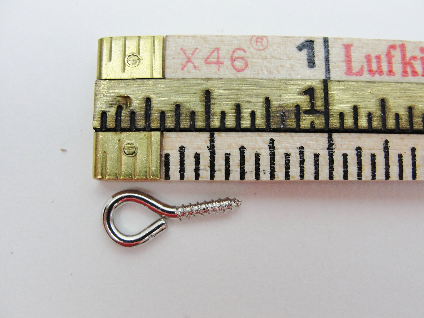 7mm (5/8") silver screw eyes - General Crafts - Craft Supply House