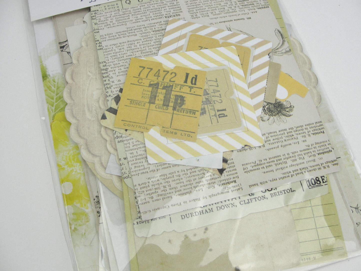 49 and Market Ephemera Stack