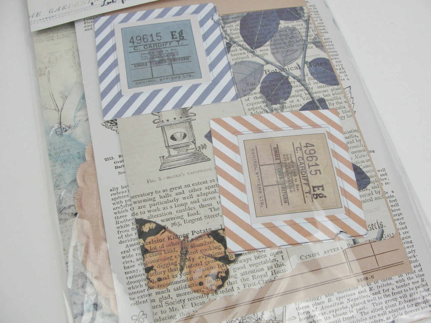 49 and Market Ephemera Stack