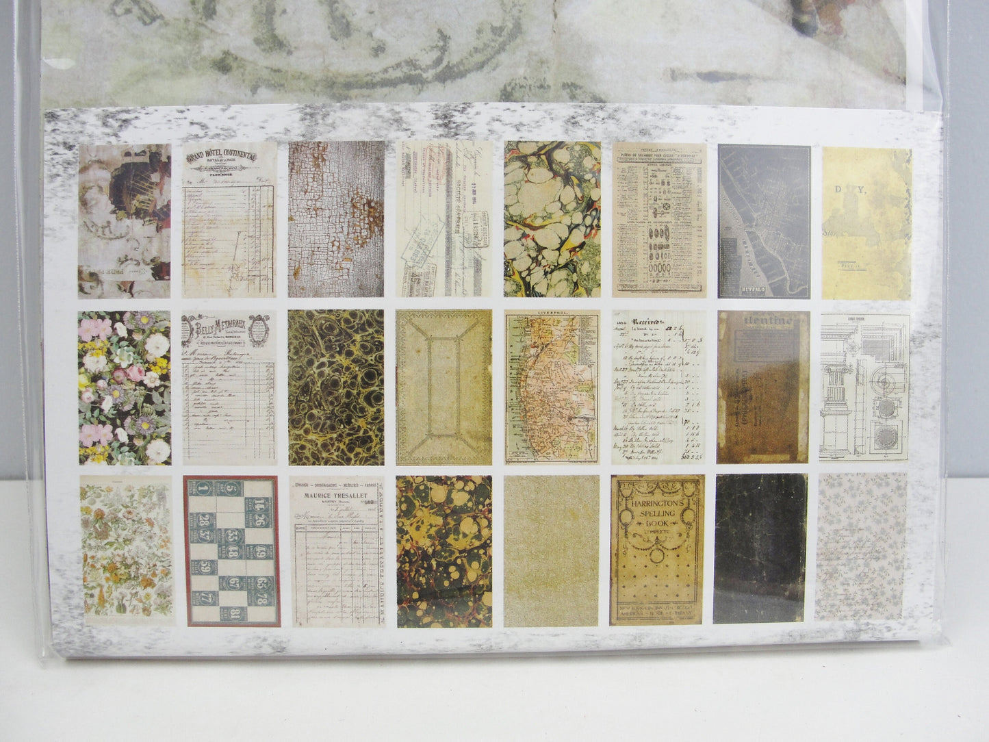 Tim Holtz Backdrops double sided cardstock