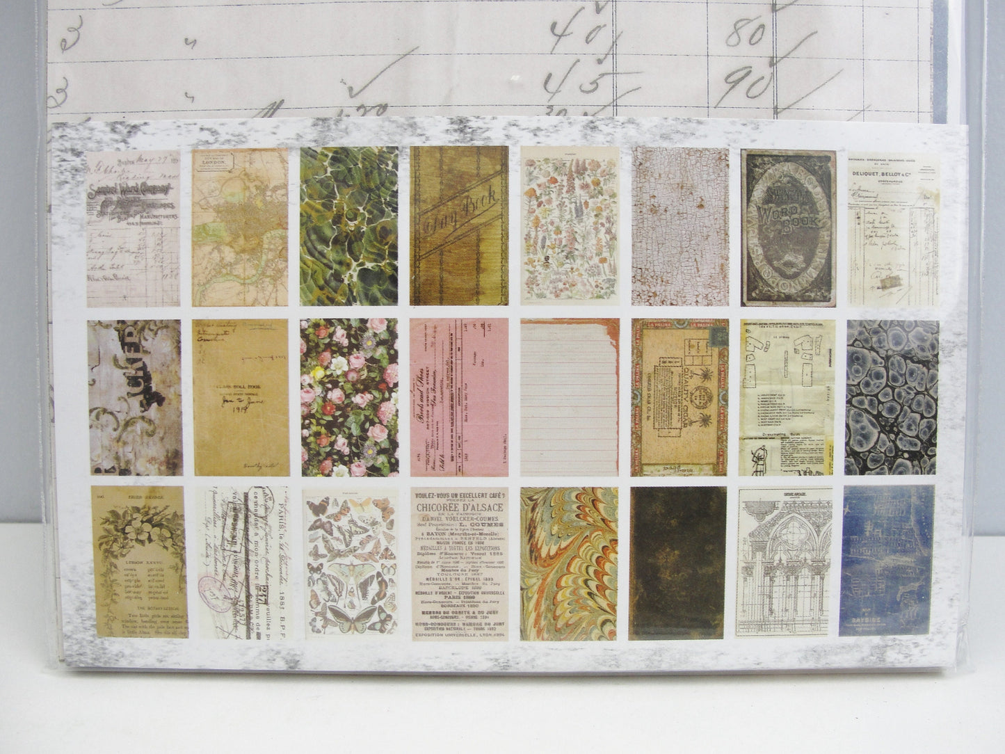 Tim Holtz Backdrops double sided cardstock