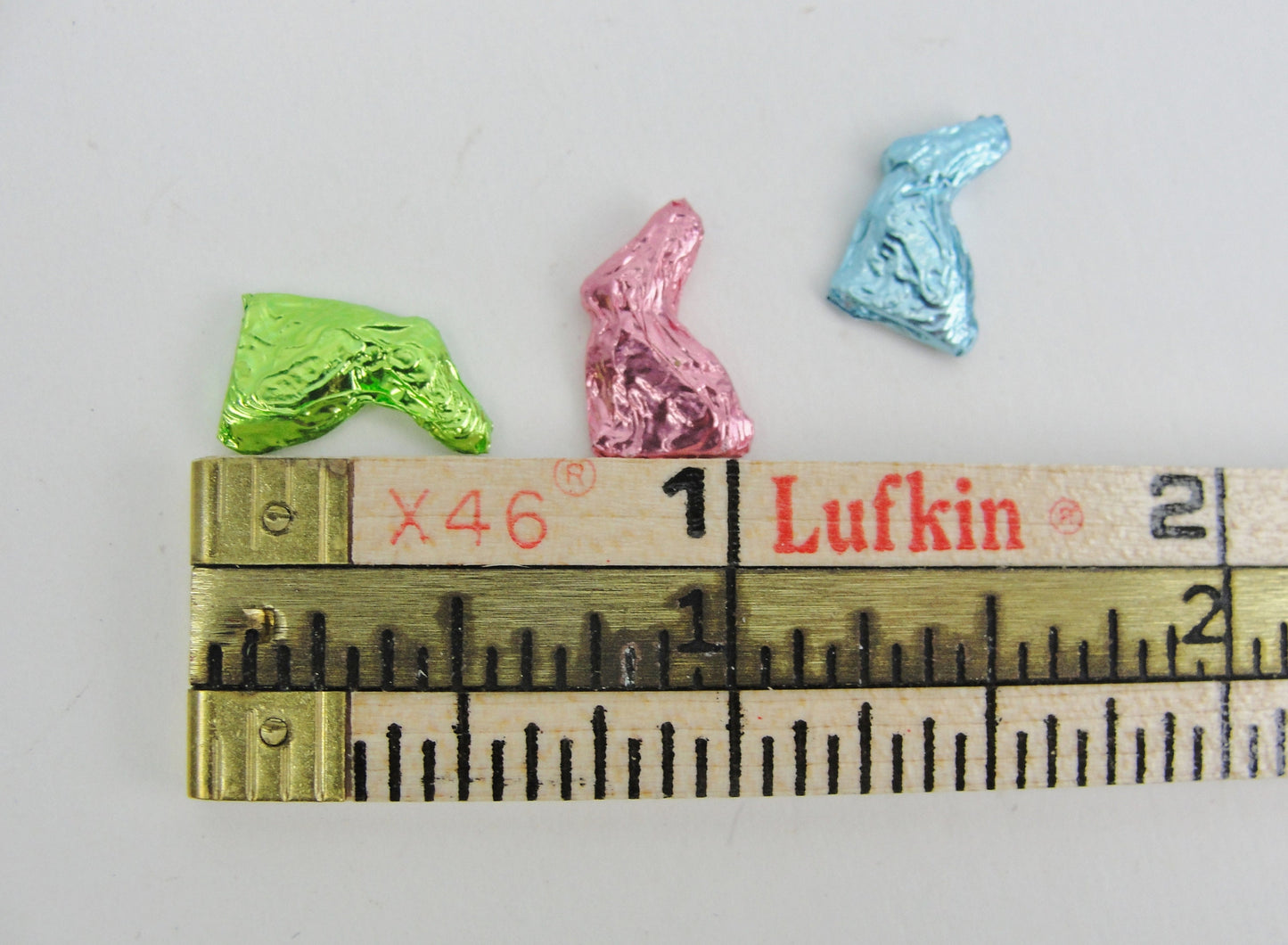 Easter miniatures choose colored eggs, chocolate bunnies, or an egg coloring set