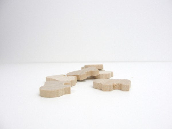 Lion cutout set of 6 - Wood parts - Craft Supply House