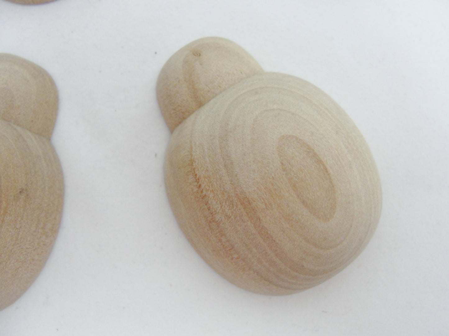 Large wooden Ladybug 1 7/8" long diy set of 6 - Wood parts - Craft Supply House