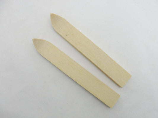 Miniature 5 inch wooden skis 5 pairs (10 individual skis) - Wood parts - Craft Supply House