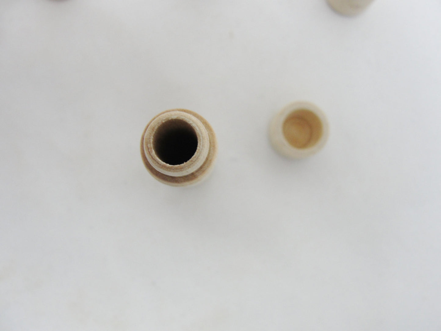 SECONDS Wooden needle case set of 5 - Wood parts - Craft Supply House