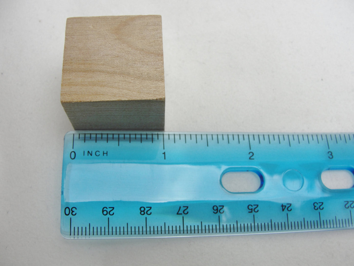 Unfinished 1" Small wooden cube, one inch wooden blocks. Choose your quantity - Wood parts - Craft Supply House