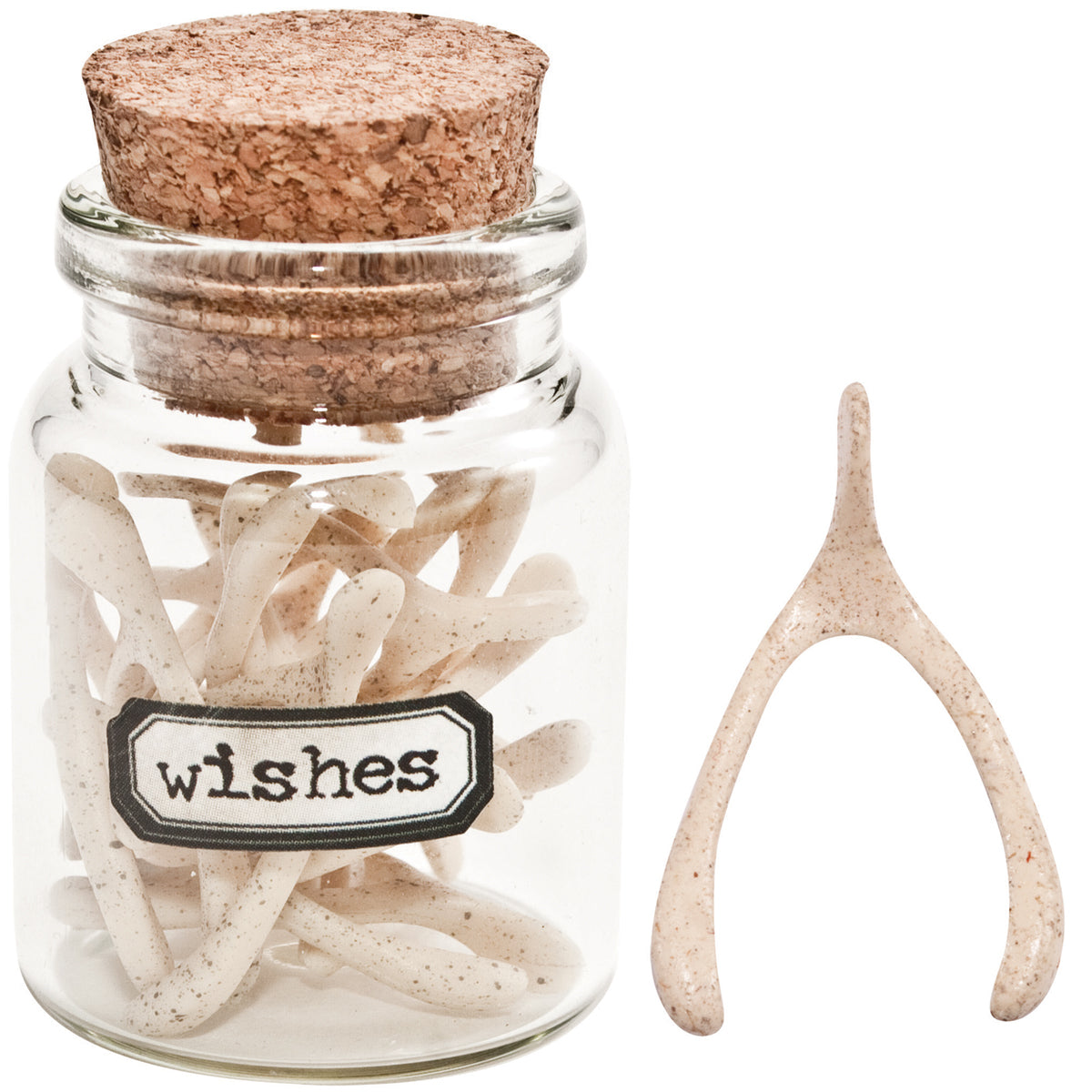 Tim Holtz Wishbone mixed media embellishment TH93071