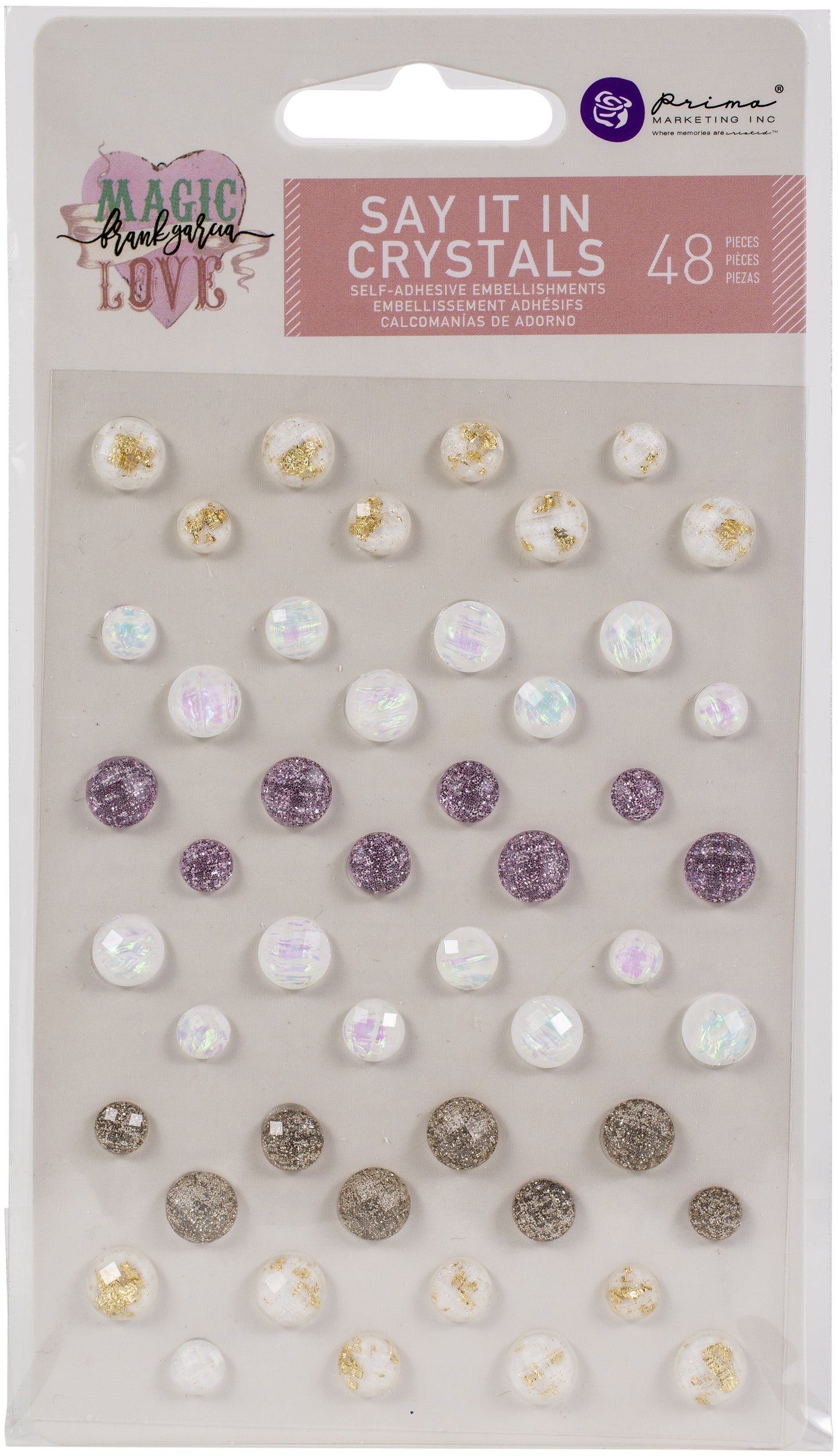 Julie Nutting Prima Marketing Say it in Crystals