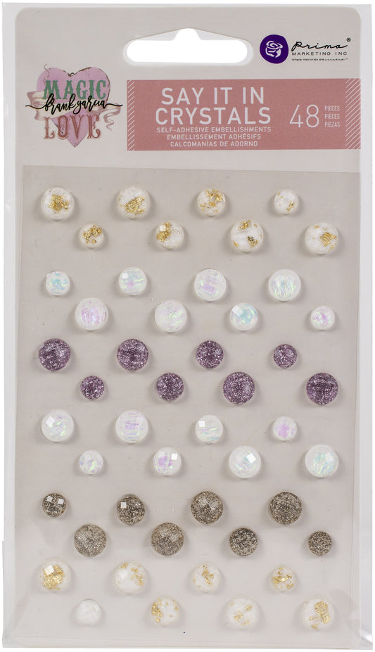 Julie Nutting Prima Marketing Say it in Crystals