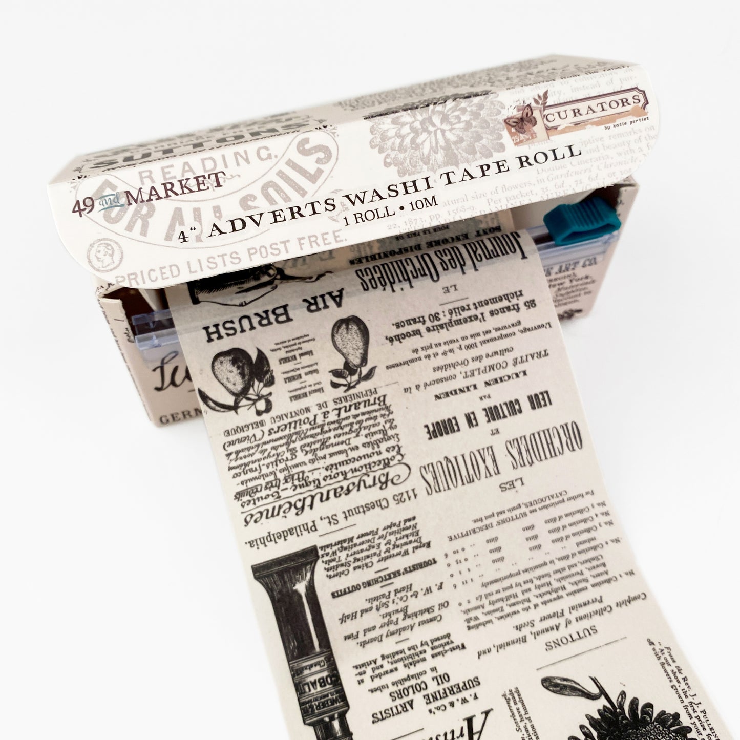 49 and Market 4" wide washi tape
