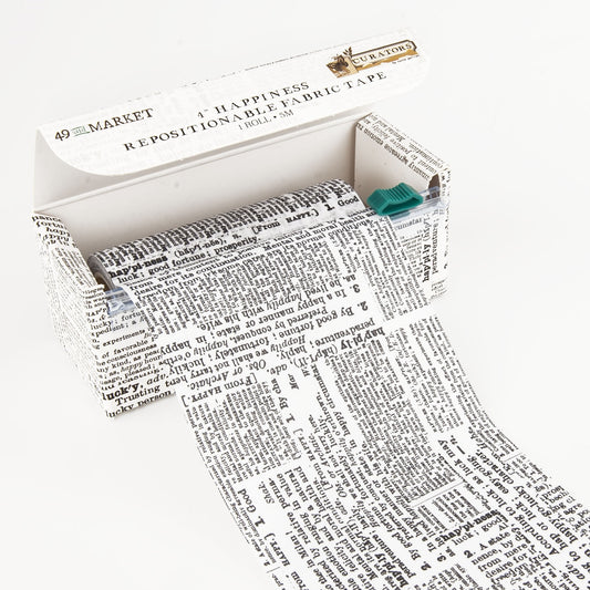 49 and Market repositionable fabric tape