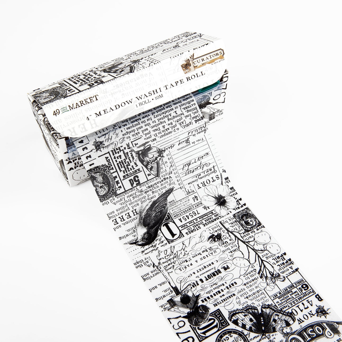 49 and Market 4" wide washi tape