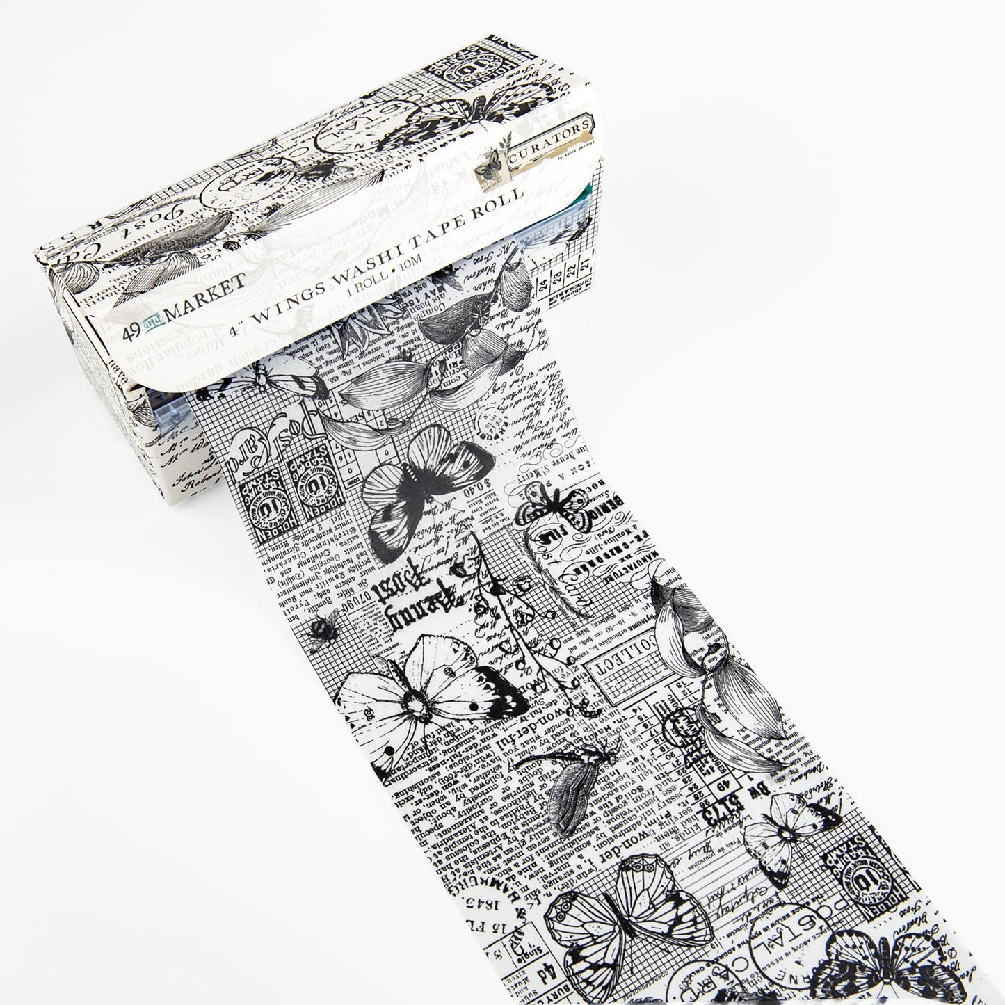 49 and Market 4" wide washi tape
