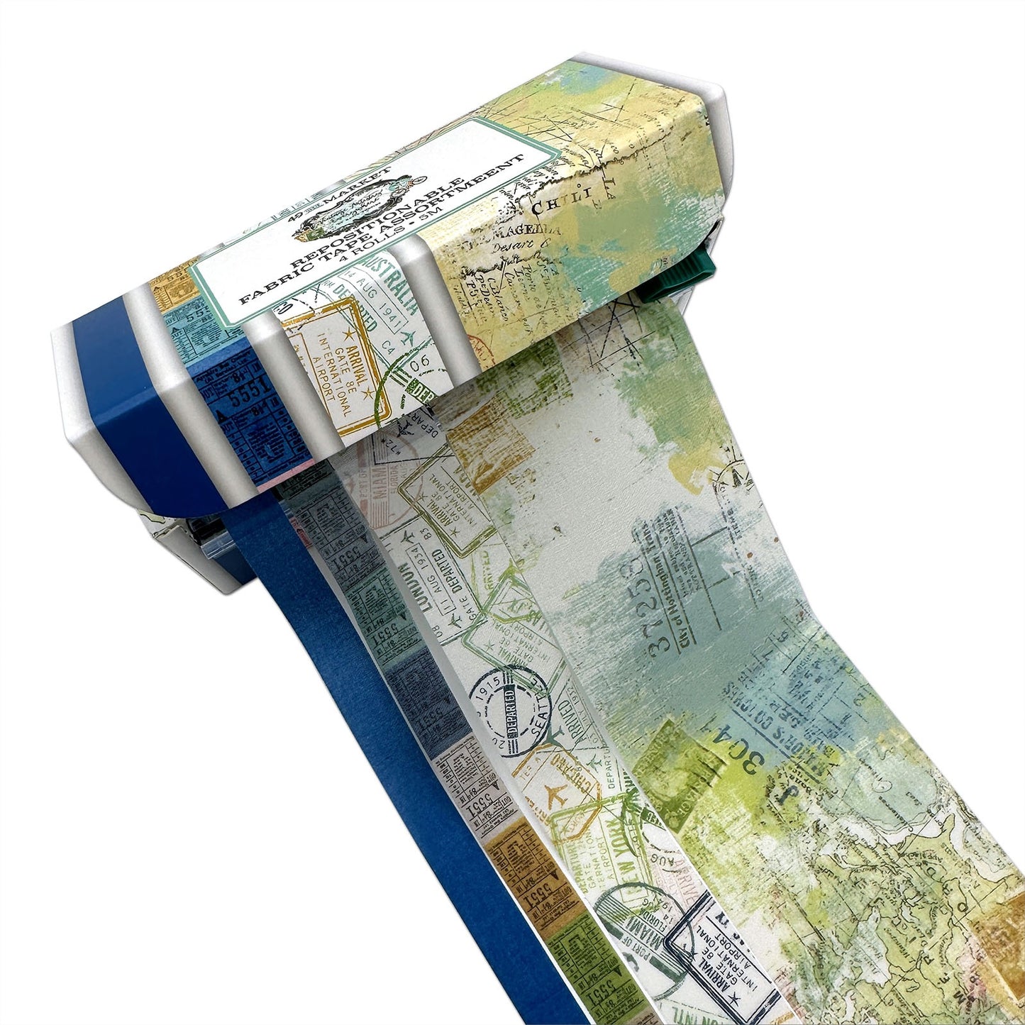 49 and Market repositionable fabric tape