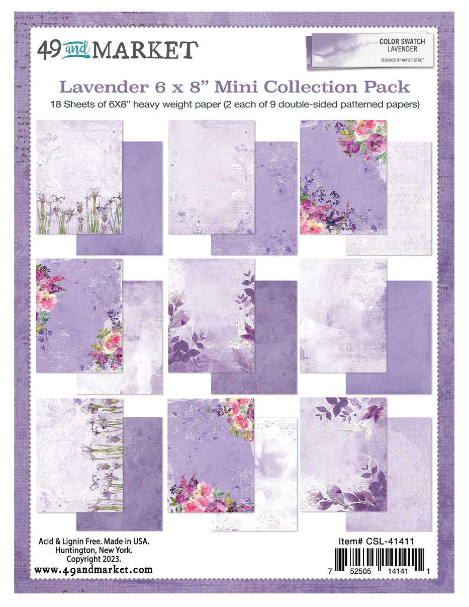 49 and Market Mini collection heavy weight paper pack