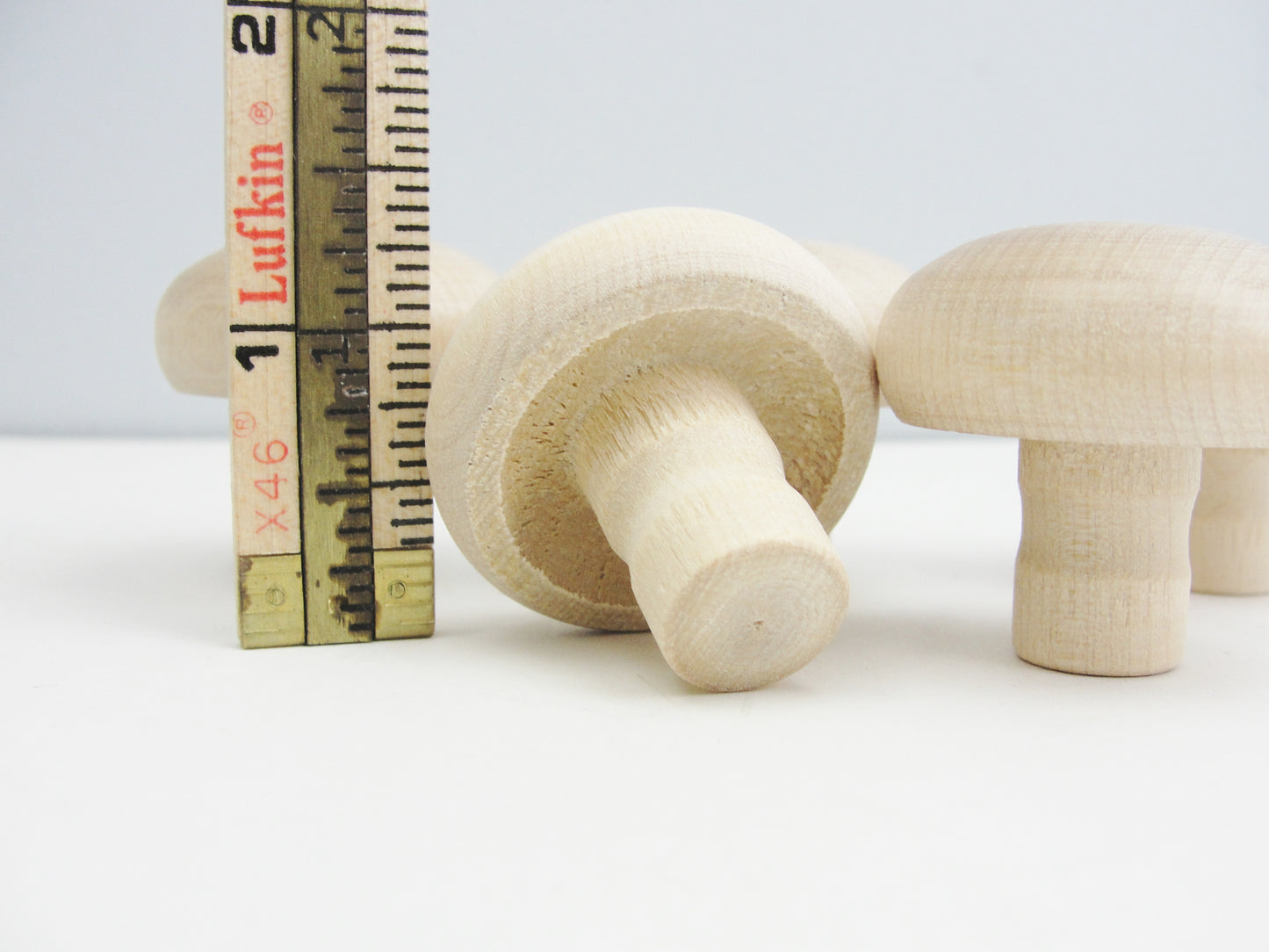 Wooden mushrooms choose your shape and quantity
