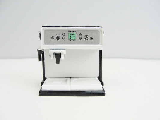 Dollhouse miniature Espresso machine choose with or without carafe and cup